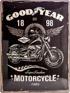 Blaszany szyld GoodYear