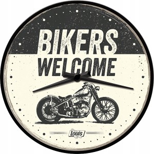 Zegar motocyklowy na ściane