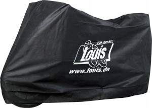 Pokrowiec na motocykl Louis do garażu, wewnątrz