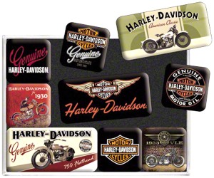 Magnesy na lodówkę Harley Davidson