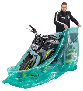 Pokrowiec na motocykl antykorozyjny z powłoką VCI