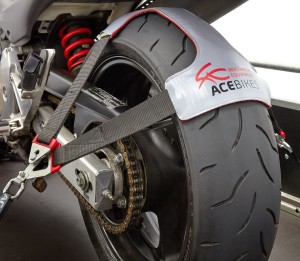 Mata transportowa na tylne koło do przewozu motocykla AceBikes