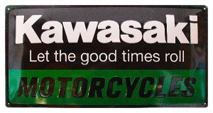 Tabliczka blaszana szyld Kawasaki
