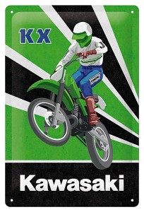 Szyld motocyklowy Kawasaki KX