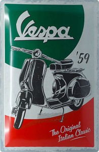 Szyld motocyklowy Vespa '59