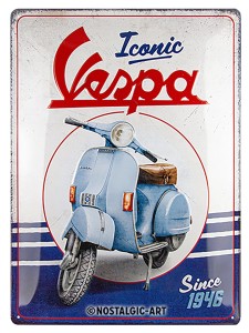 Szyld blaszany Vespa Iconic