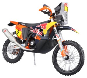 Model motocykla Maisto KTM 450 Rally RedBull Rajd Dakar 1:6