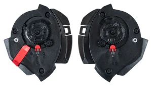 Mechanizm mocowania szybki do kasku MTR FX-1